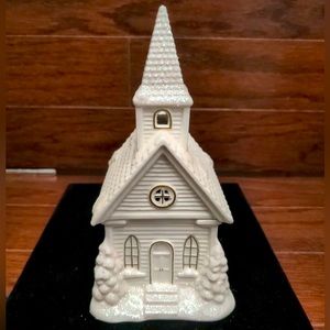 Vintage Avon Country Church Poured Candle